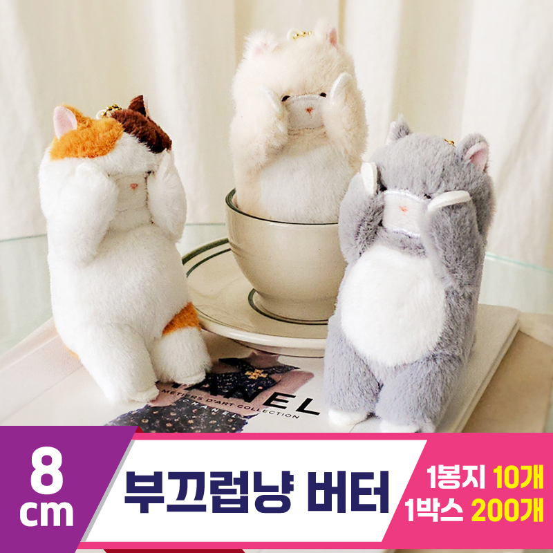 [GL]8cm 부끄럽냥 크림<10>