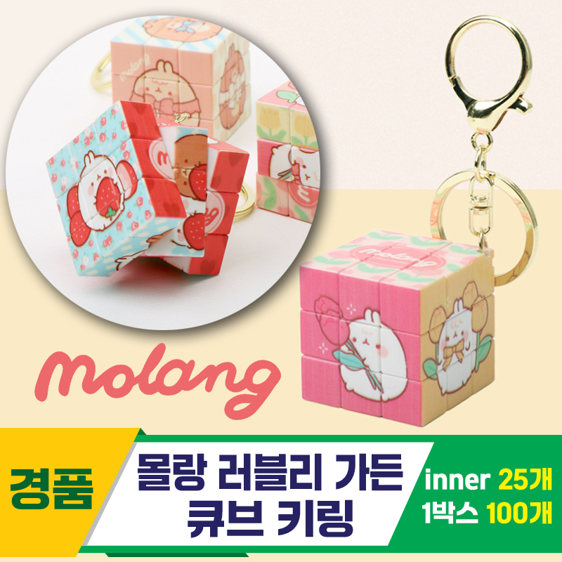 [IC]몰랑 러블리 가든 큐브 키링<25>