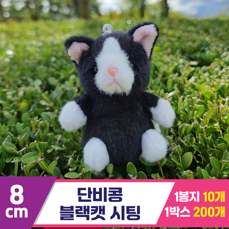 [SY]8cm 단비콩 블랙캣 시팅<10>