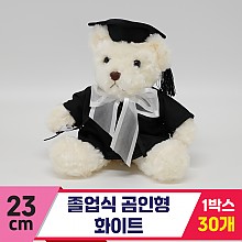[BC]23cm 졸업식 곰인형 화이트
